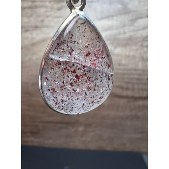 NEW Lepidocrocite super 7 teardrop pendant 6.30 grams - Picture 7 of 13